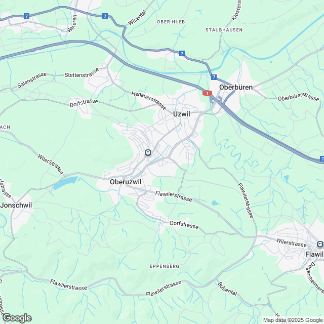 Ankündigung 5.5-Zimmer-Eigentumswohnung in Uzwil - Karte