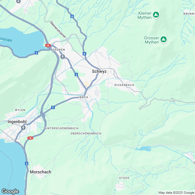 Stilvolle 4.5-Zimmer Wohnung mit Aussensitzplatz in Schwyz - Karte