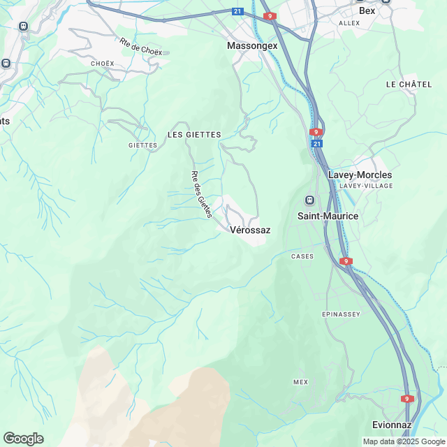 Construction de 5 villas individuelles - Karte