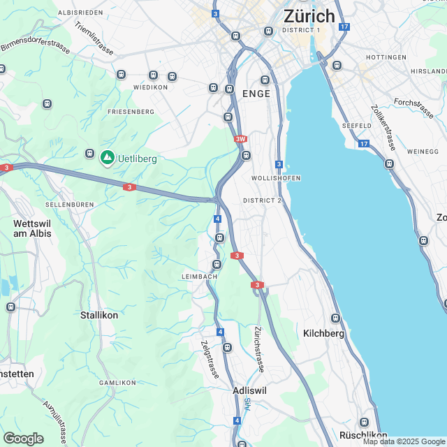 Ankündigung Erstvermietung im Süden von Zürich - Karte