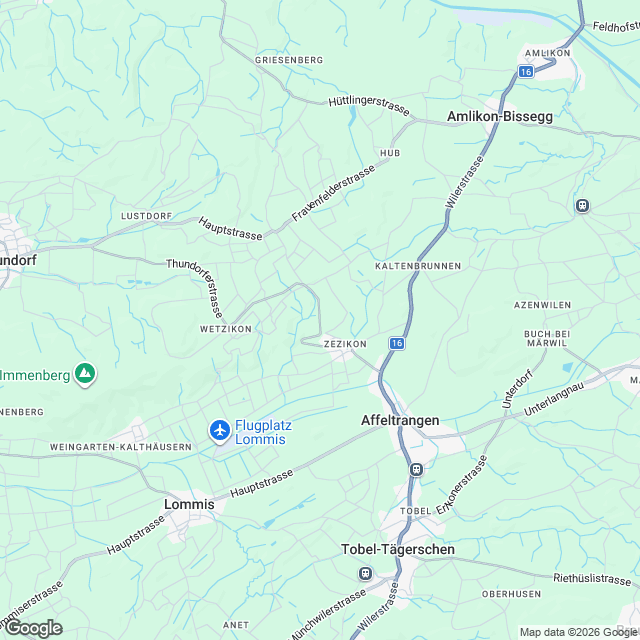Ein Mehrfamilien- und ein Einfamilienhaus - Karte