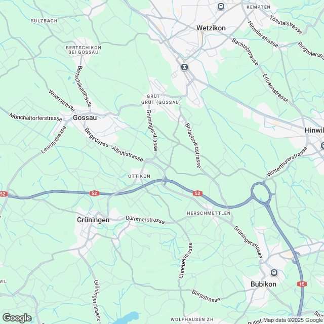 Stilvolle Mietwohnung ab Herbst 2027 in Ottikon - Karte