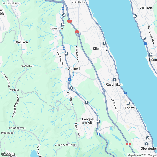Umgebungsbewilligung - Karte