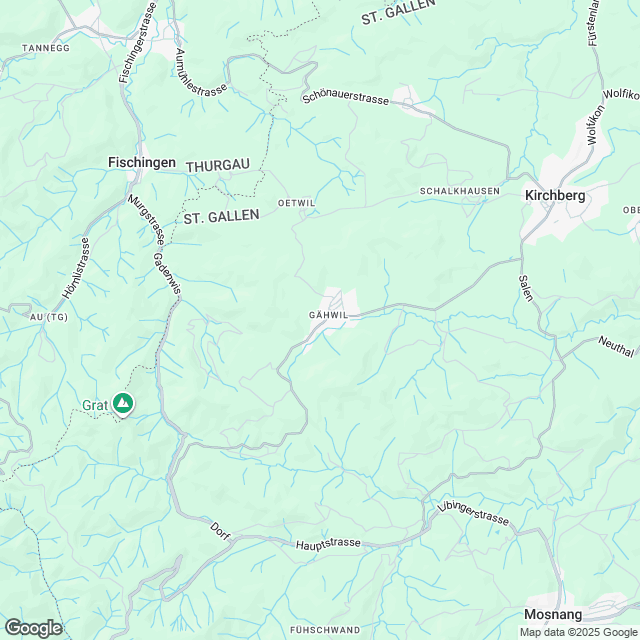 Zu vermieten per 1. September 2026, neues freistehendes EFH in 9534 Gähwil. Grosszügige Raumeinteilung mit 190 m2 Wfl. - Karte