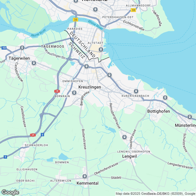 Stilvolle 4.5-Zimmer Wohnung in Kreuzlingen - Karte