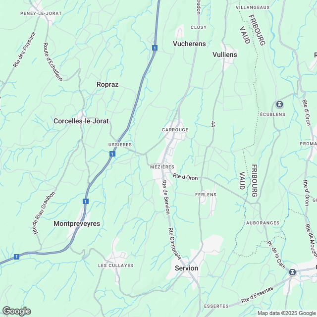Construction d'un immeuble de 9 appartements - Karte