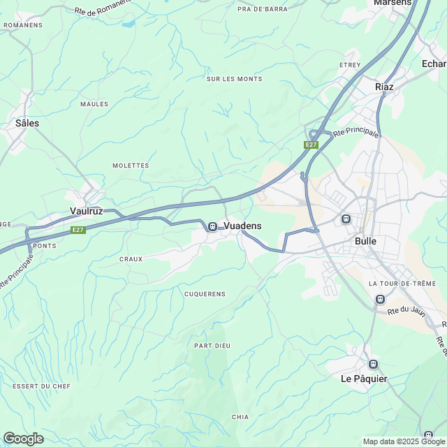 Construction d'un immeuble de 6 appartements - Karte