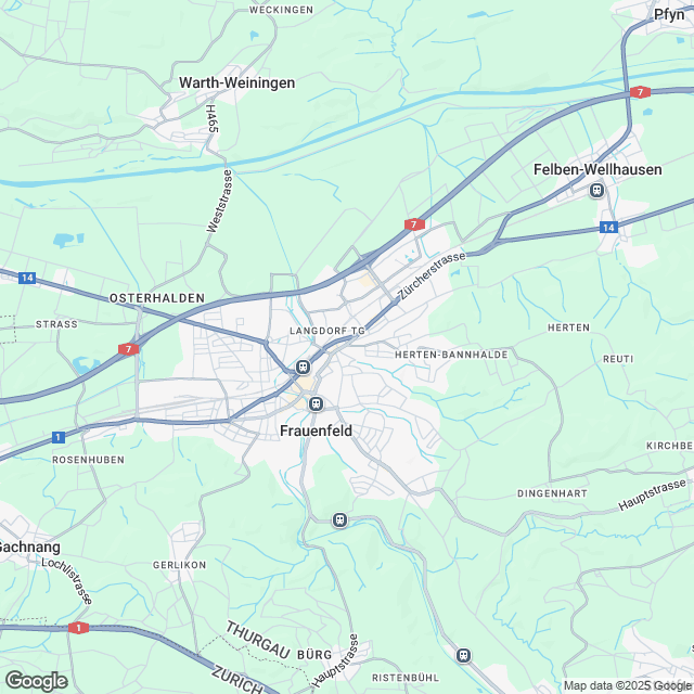 Neubau 4 Reiheneinfamilienhäuser mit Tiefgarage - Karte