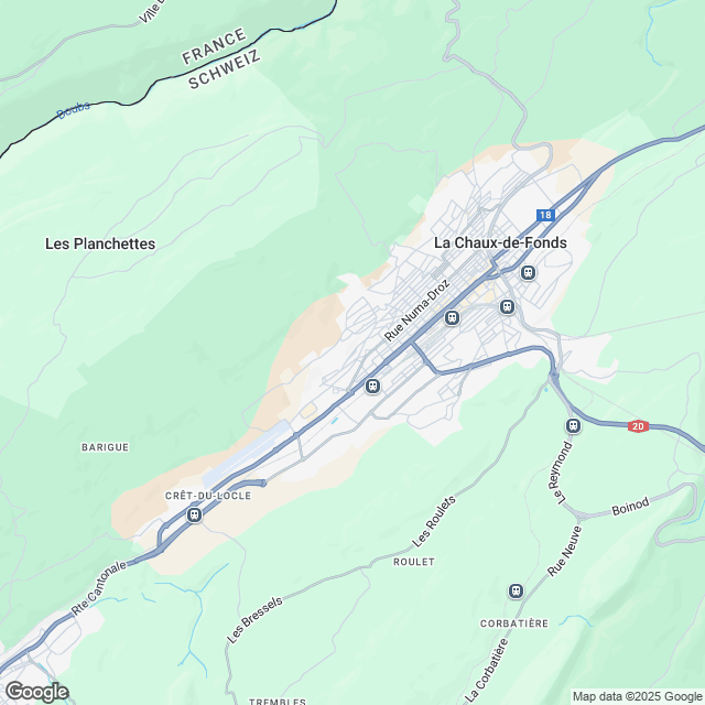 Construction d'un immeuble - Karte