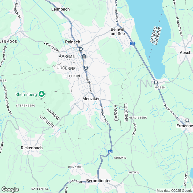 Neubau 3.5-Zimmer-Eigentumswohnung im Menziken - Karte