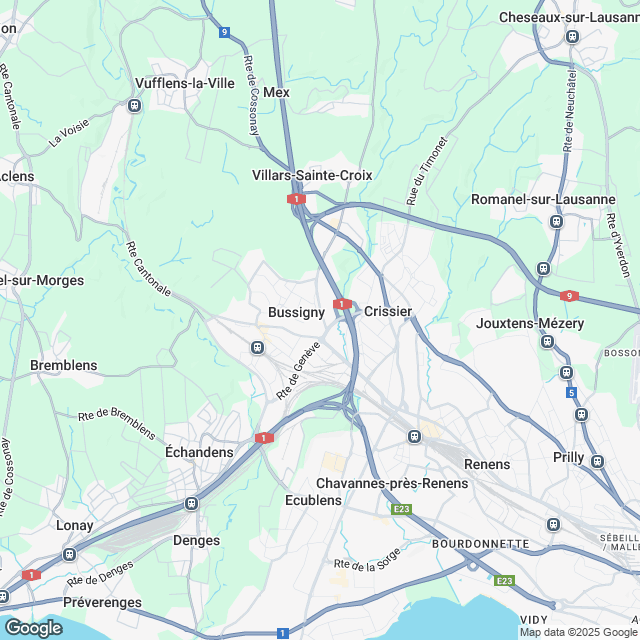 Construction de deux villas - Karte