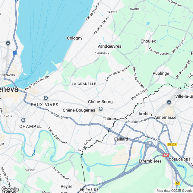 Construction de 3 villas mitoyennes - Karte