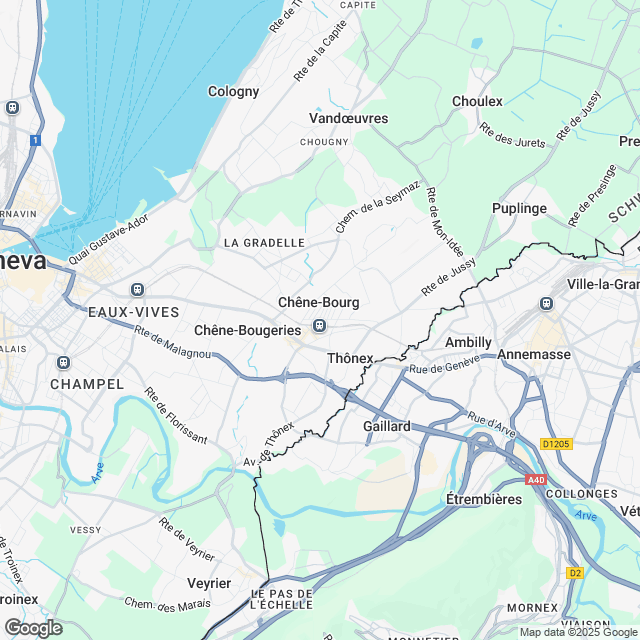 Construction de deux immeubles de logements - Karte