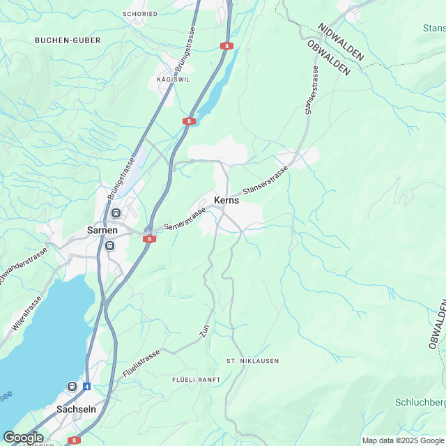 Erstvermietung in Kerns - Karte