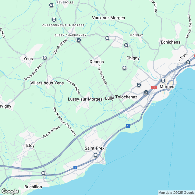 Construction de trois villas contigües - Karte