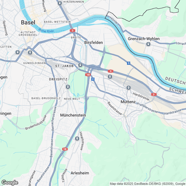 Neubau Reiheneinfamilienhäuser und Doppel-Einfamilienhaus - Karte