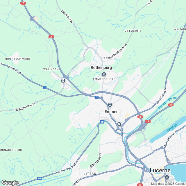 Neubau 5 Mehrfamilienhäuser -Am Rain - Karte