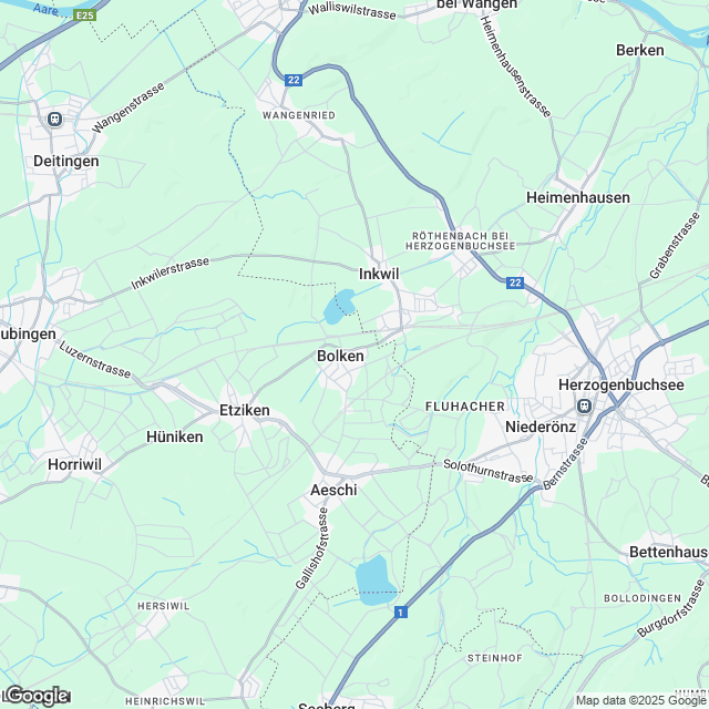Neubau Mehrfamilienhaus mit Parkplätzen und Velounterstand - Karte