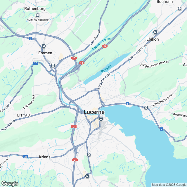 Neubau EWL Areal - Karte