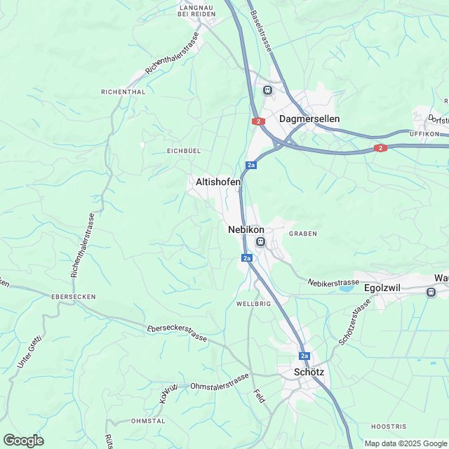 Neubau Mehrfamilienhaus mit Einstellhalle - Karte