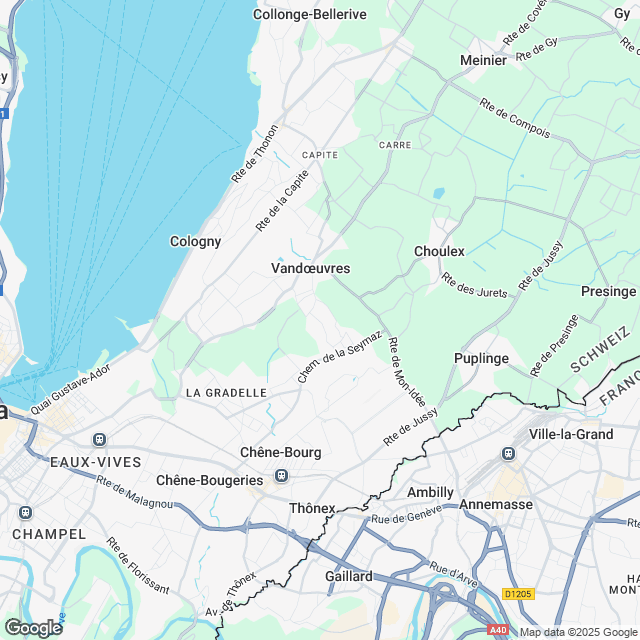 Construction d'un habitat groupé et d'une villa - Karte