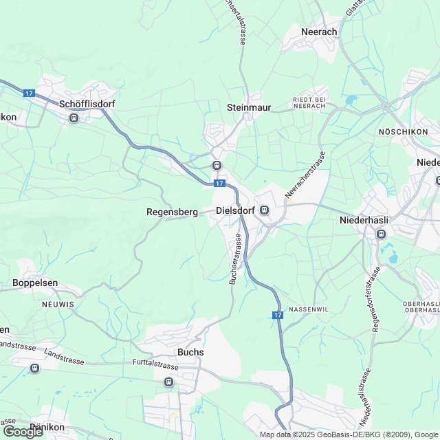 Ankündigung - Eigentumswohnungen in Dielsdorf - Karte