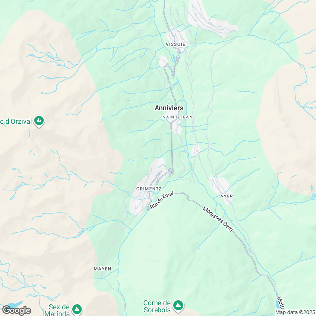 Construction de 6 chalets en résidence principale - Karte
