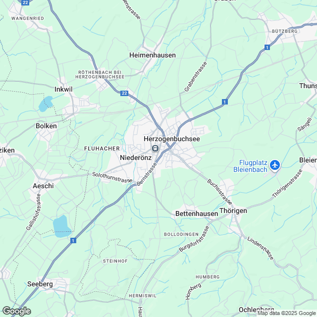 Neubau Mehrfamilienhäuser mit Einstellhalle - Karte
