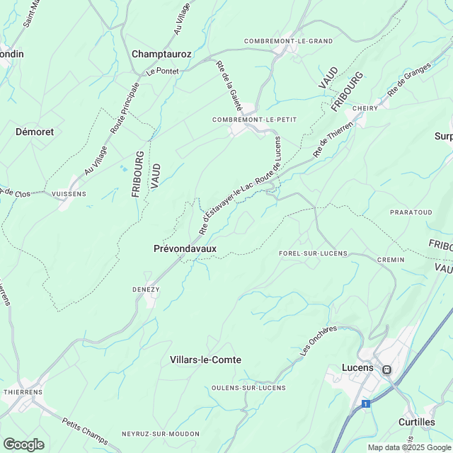 Construction de 3 villas contigües - Karte