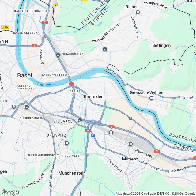 Neubau Mehrfamilienhaus mit Autoeinstellhalle - Karte