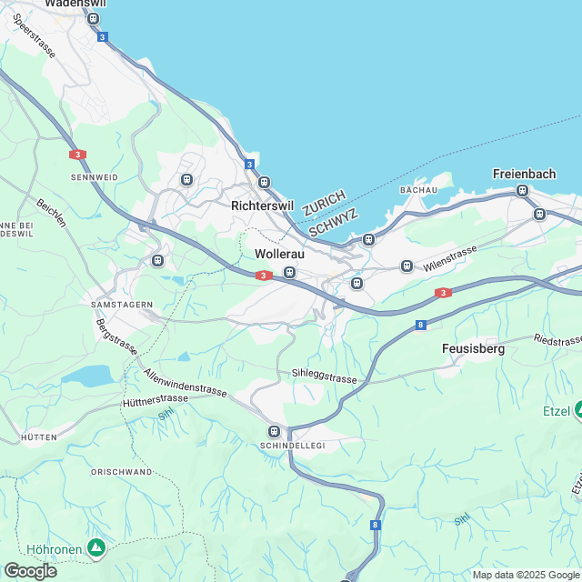 Neubau Terrassenhaus mit integrierte Garagen und Pool - Karte