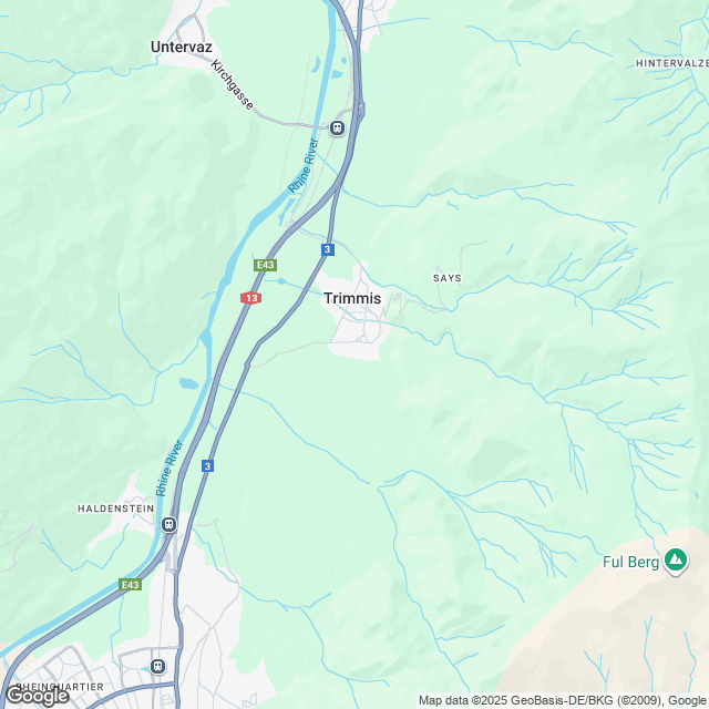 Hochwertige 4.5-Zimmer-Eigentumswohnung in Trimmis - Karte