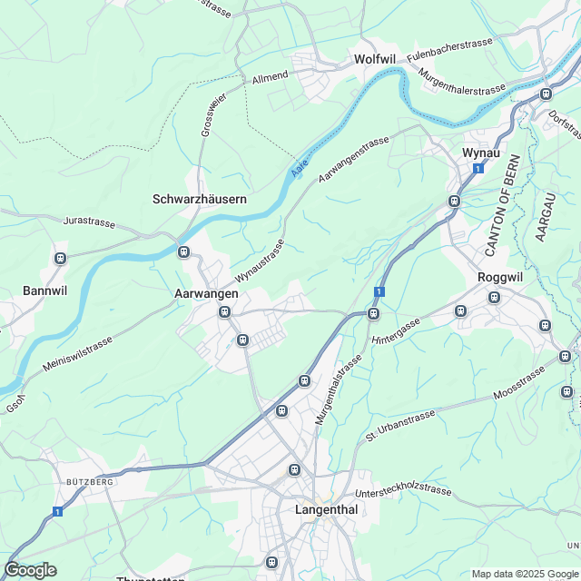 Neubau zwei Mehrfamilienhäuser mit Einstellhalle - Karte