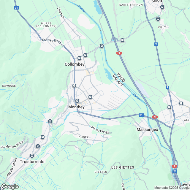 Construction de 3 villas groupées - Karte