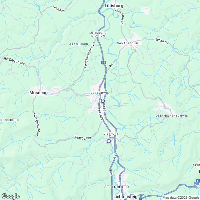 Neubau Bankgebäude und 3 Mehrfamilienhäuser und Tiefgarage - Karte