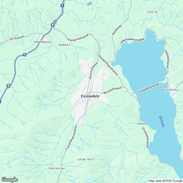 Ersatzneubau Mehrfamilienhaus mit integrierten Garagen und Wintergarten - Karte