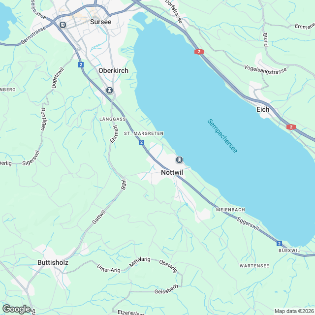 Neubau zwei Mehrfamilienhäuser mit Einstellhalle - Karte