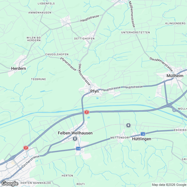 Neubau 2 EFH, 3 R-EFH mit Tiefgarage - Karte