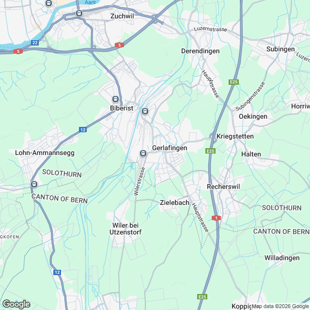 Neubau Dreifamilienhaus mit Carport - Karte