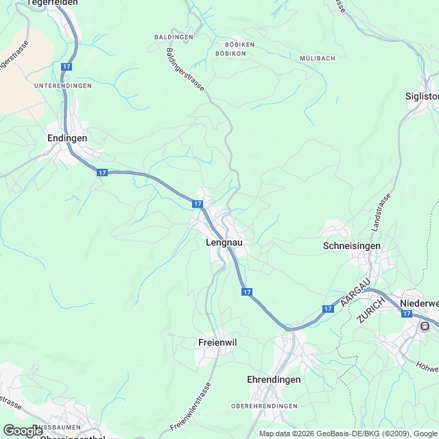 Attraktive 4.5-Zimmer Attikawohnung in Lengnau AG - Karte