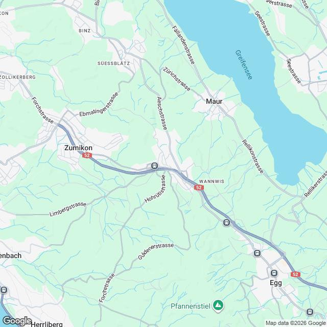 Projektankündigung: Eigentumswohnungen in Forch - Karte