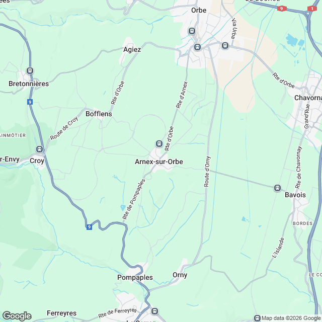 Construction des villas contiguës - Karte