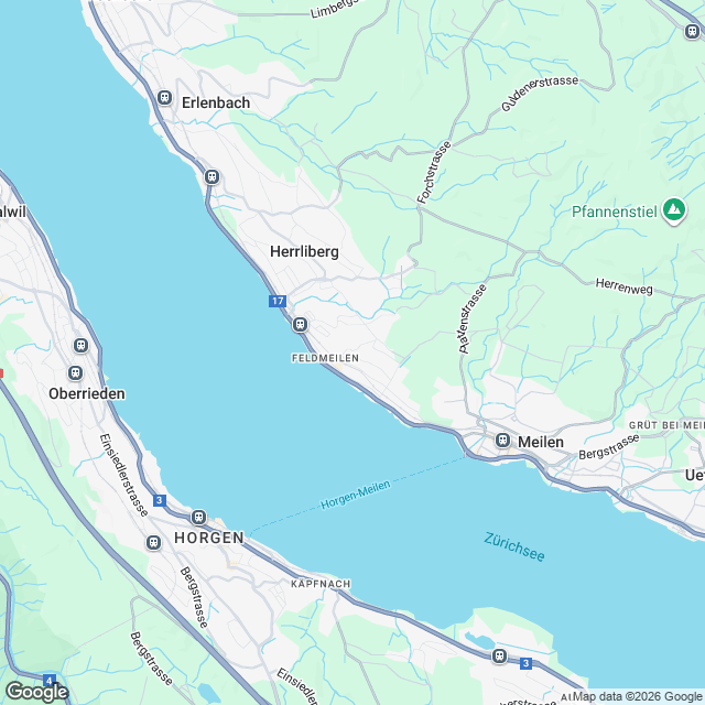 Arealüberbauung, 3 Mehrfamilienhäuser - Karte