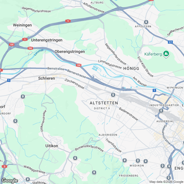 Neubau Mehrfamilienhaus mit Unterniveaugarage - Karte