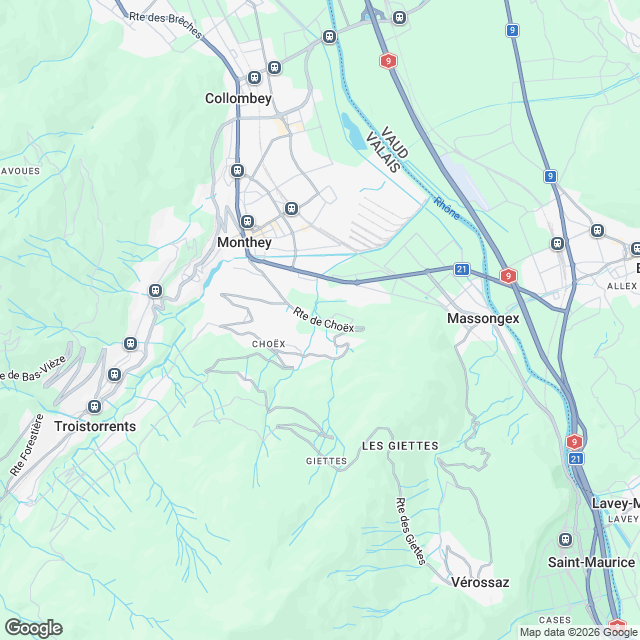 Construction d'un immeuble de 8 logements - Karte