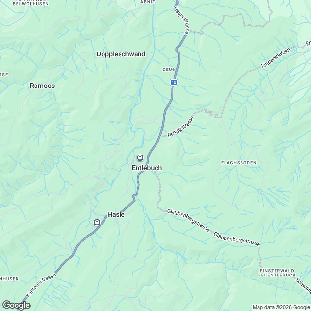 Überbauung Schlössli - Karte