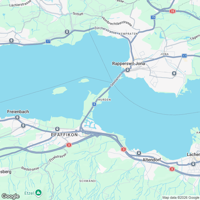 Neubau 3 Mehrfamilienhäuser mit Einstellhalle und Parkplätze - Karte