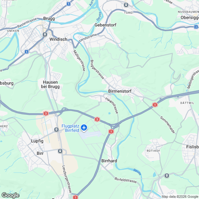 11 Neubau Wohnungen in Mülligen - Karte