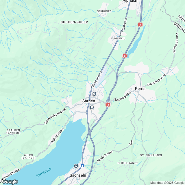 Neubau vier Mehrfamilienhäuser - Karte