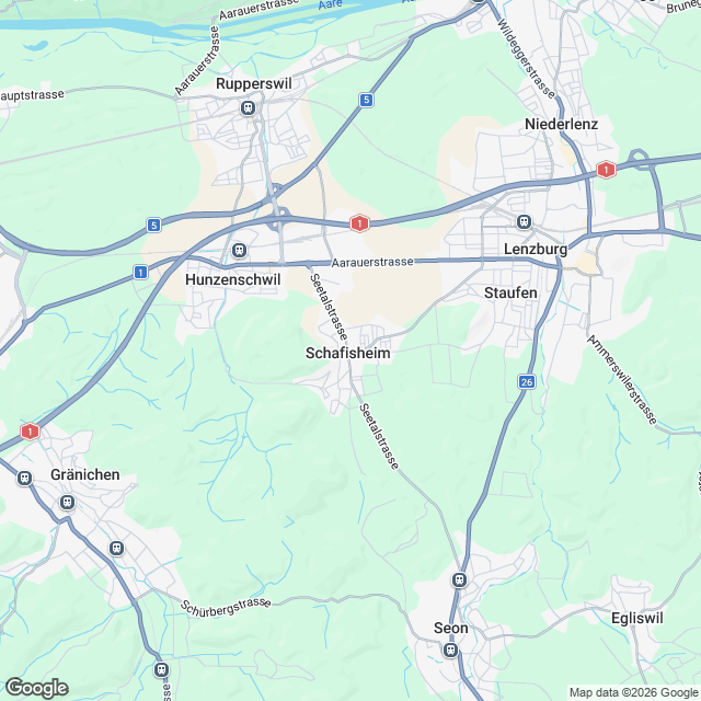 Schafisheim - Erstvermietung 1.5-Zimmer-Alterswohnung - Karte